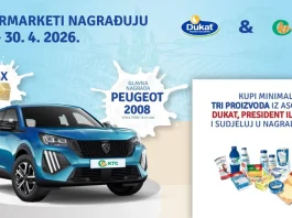 KTC nagradna igra 2026: Uz Dukat i KTC do automobila Peugeot 2008