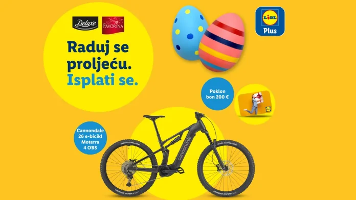 Lidl nagradna igra: Raduj se proljeću. Isplati se.
