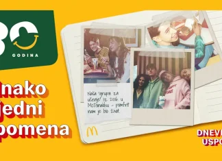 McDonald's nagradna promocija: Dnevnik uspomena