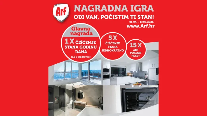 Arf nagradna igra: Odi van, počistim ti stan! Arf nagradna igra: Odi van, počistim ti stan!
