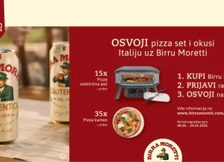 Birra Moretti nagradna igra: Osvoji pizza set i okusi Italiju uz Birru Moretti