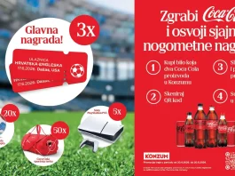 Coca-Cola nagradna igra 2026: Osvoji sjajne nogometne nagrade!