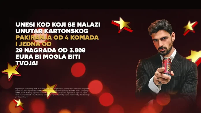 Hell nagradna igra: WIN with HELL - 20. godina za 60.000 eur