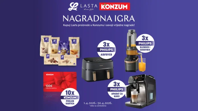 LASTA & KONZUM nagradna igra: LASTA & KONZUM NAGRADNA IGRA