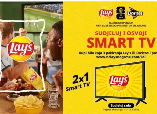 Lay's i Doritos nagradna igra: Sudjeluj i osvoji Smart TV