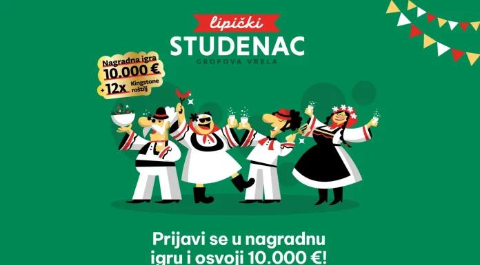 Lipički Studenac nagradna igra: osvoji 10.000 € ili KINGSTONE roštilj