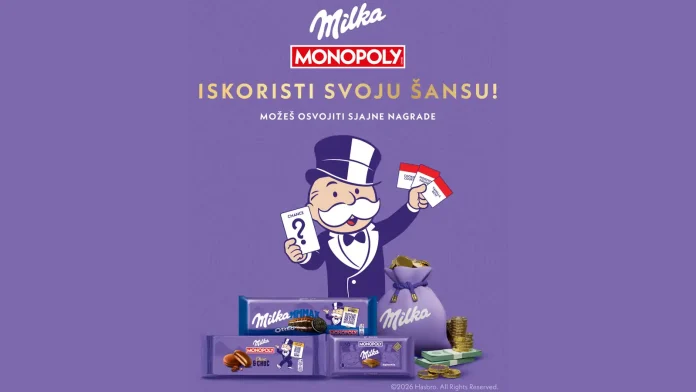 Milka nagradna igra: Milka x Monopoly