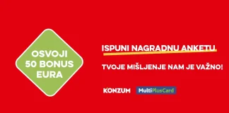 MultiPlus Card nagradna igra: Ispuni anketu, tvoje mišljenje nam je važno