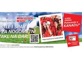Nestlé nagradna igra 2026: Uz Nestlé i Spar igraj za nogometni spektakl na dar!