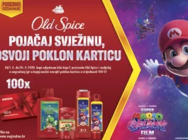 Old Spice nagradna igra: Pojačaj svježinu, osvoji poklon karticu
