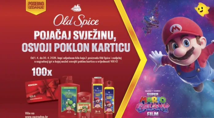 Old Spice nagradna igra: Pojačaj svježinu, osvoji poklon karticu