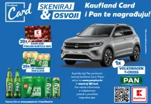 Pan nagradna igra 2026: Kaufland i Pan za automobil T-Cross
