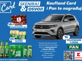 Pan nagradna igra 2026: Kaufland i Pan za automobil T-Cross