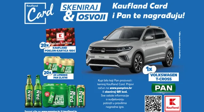 Pan nagradna igra 2026: Kaufland i Pan za automobil T-Cross