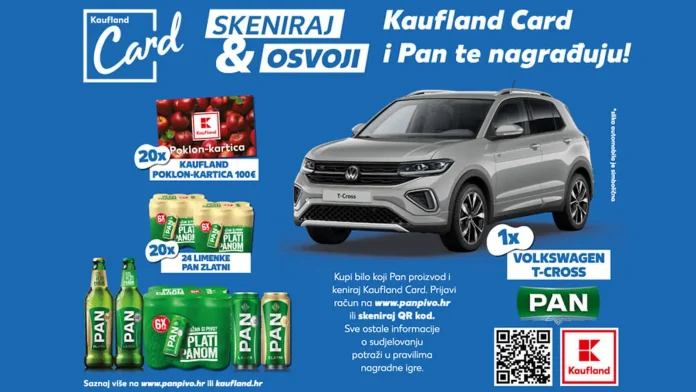 Pan nagradna igra 2026: Kaufland i Pan za automobil T-Cross
