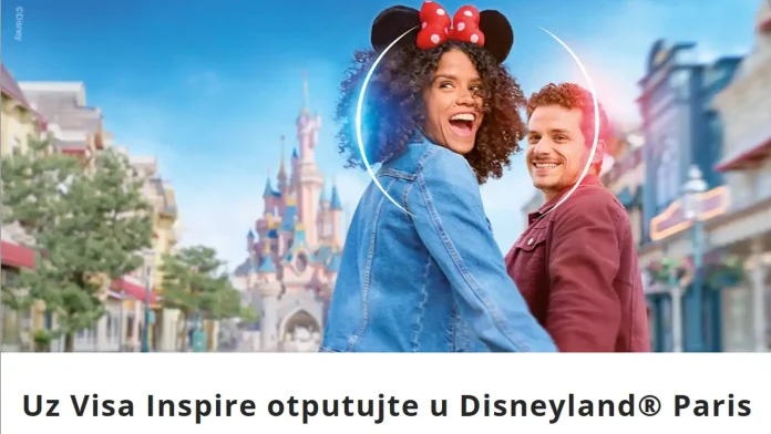 PBZ nagradna igra 2026: Uz PBZ Visa Inspire karticu otputujte u Disneyland Pariz