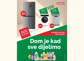 P&G nagradna igra uz Ariel, Lenor, Dash i Jar: Dom je kad sve dijelimo P&G nagradna igra 2026: Dom je kad sve dijelimo