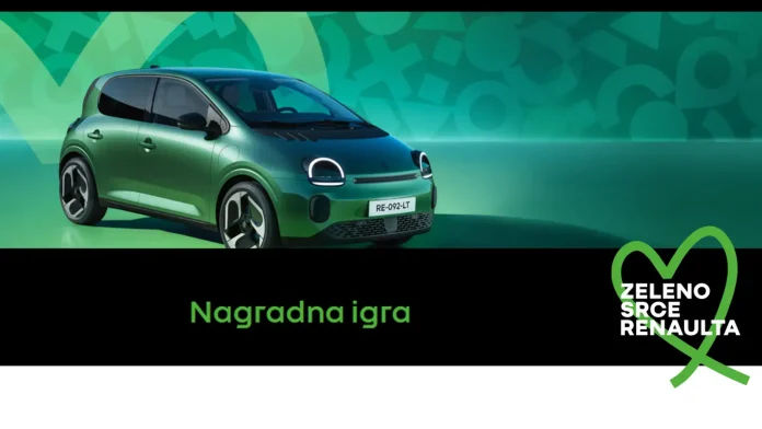 Renault nagradna igra: Osvoji Renault Twingo E-Tech electric Renault nagradna igra: Osvoji Renault Twingo E-Tech electric