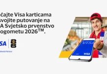 Visa nagradna igra 2026: Osvoji putovanje na FIFA2026 utakmicu Engleska - Hrvatska
