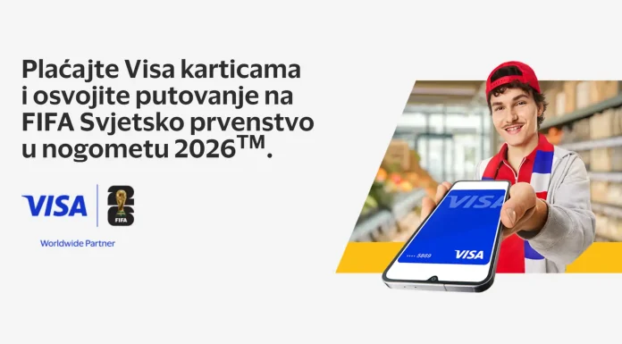 Visa nagradna igra 2026: Osvoji putovanje na FIFA2026 utakmicu Engleska - Hrvatska
