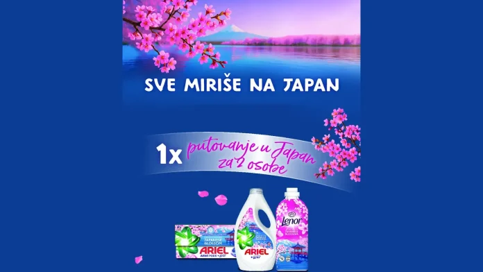Ariel i Lenor nagradna igra 2026: Sve miriše na Japan Ariel i Lenor nagradna igra 2026: Sve miriše na Japan