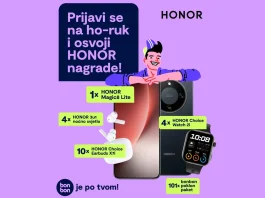 bonbon nagradna igra 2026: Osvoji HONOR uz bonbon!