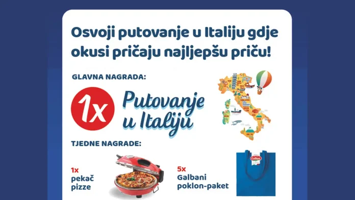 Galbani nagradna igra 2026: Osvoji put u Italiju! Galbani nagradna igra 2026: Osvoji put u Italiju!