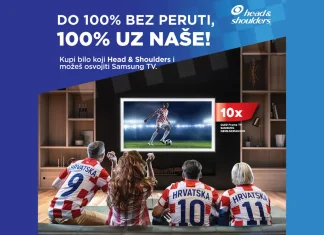 Head&Shoulders nagradna igra 2026: Do 100% bez peruti, 100% uz naše!