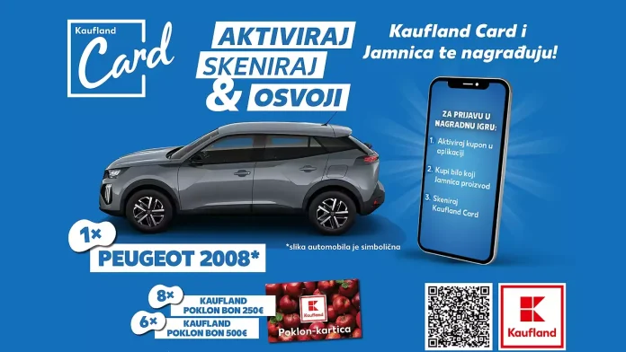 Jamnica nagradna igra u Kauflandu za automobil PEUGEOT 2008 Jamnica nagradna igra u Kauflandu za automobil PEUGEOT 2008