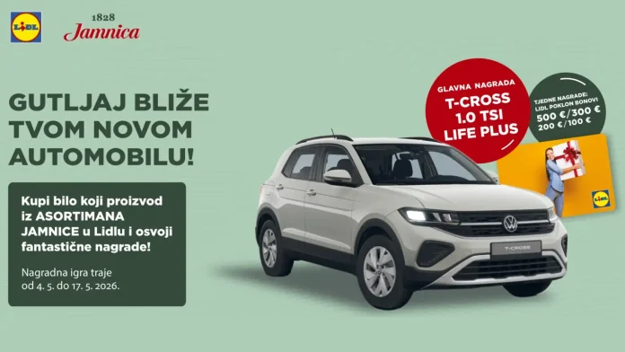 Jamnica nagradna igra za automobil T-Cross