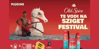 Old Spice nagradna igra: Old Spice te vodi na Sziget festival