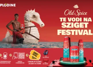 Old Spice nagradna igra: Old Spice te vodi na Sziget festival