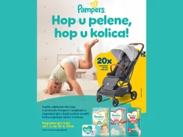 Pampers nagradna igra 2026: Hop u pelene, hop u kolica!
