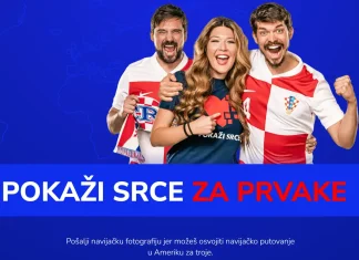 Pokaži srce nagradna igra 2026: Osvoji navijački aranžman u Americi za ekipu!