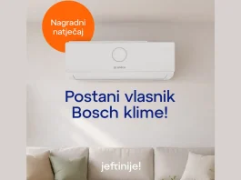 Jeftinije.hr natječaj: Postani vlasnik Bosch klime