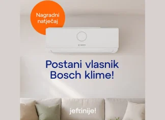 Jeftinije.hr natječaj: Postani vlasnik Bosch klime
