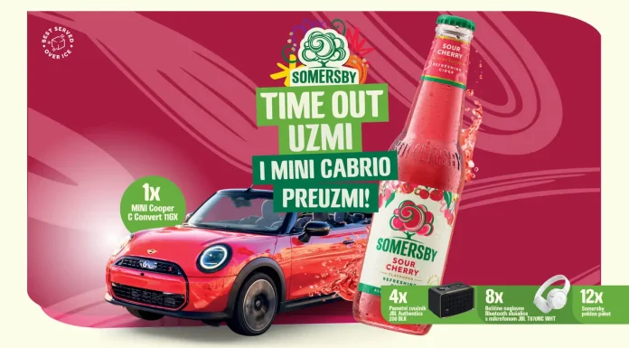 Somersby nagradna igra 2026: SOMERSBY TIMEOUT UZMI I MINI CABRIO PREUZMI!