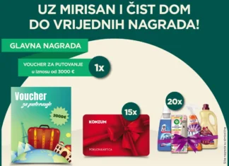 AirWick, Cillit, Calgon i Woolite nagradna igra: Uz mirisan i čist dom do vrijednih nagrada AirWick nagradna igra 2026: Uz mirisan i čist dom do vrijednih nagrada