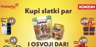 Čokolino i Lino Lada nagradna igra: Kupi slatki par i osvoji dar!