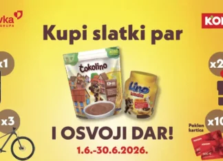 Čokolino i Lino Lada nagradna igra: Kupi slatki par i osvoji dar!