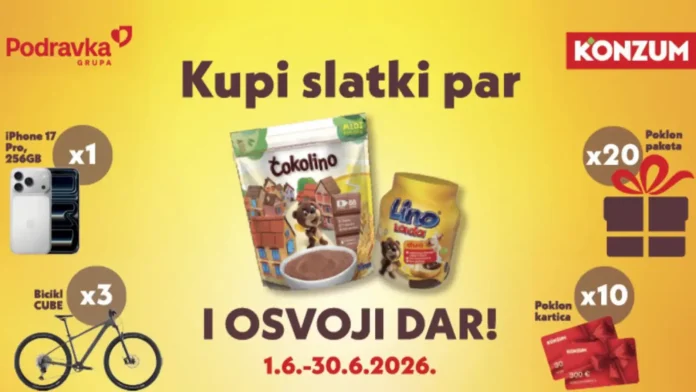 Čokolino i Lino Lada nagradna igra: Kupi slatki par i osvoji dar!