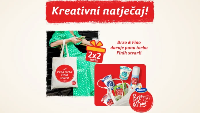 Brzo & Fino nagradna igra 2026: Puna torba Finih stvari Brzo & Fino nagradna igra 2026: Puna torba Finih stvari