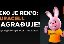 Duracell nagradna igra 2026: ZEKO JE REK'O: DURACELL NAGRAĐUJE