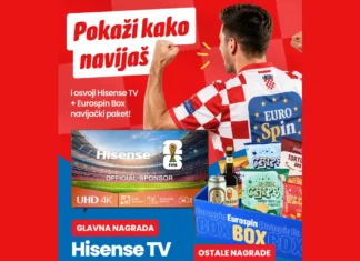 Eurospin nagradna igra 2026: Pokaži kako navijaš! ⚽