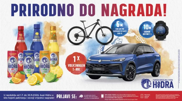 HIDRA nagradna igra 2026: PRIRODNO DO NAGRADA!