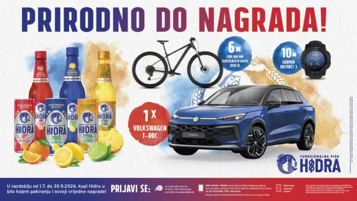 HIDRA nagradna igra 2026: PRIRODNO DO NAGRADA!
