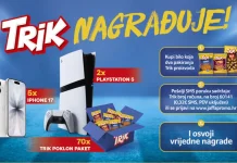 Jaffa nagradna igra: Trik nagrađuje! Trik nagradna igra 2026: Trik NAGRAĐUJE
