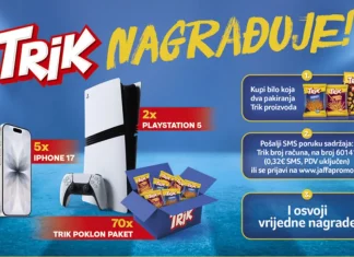 Trik nagradna igra 2026: Trik NAGRAĐUJE