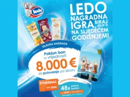 Ledo nagradna igra, biraj gdje si na sljedećem godišnjem!