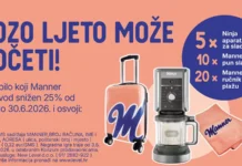 Manner nagradna igra 2026: Rozo ljeto može početi! Manner nagradna igra 2026: Rozo ljeto može početi!